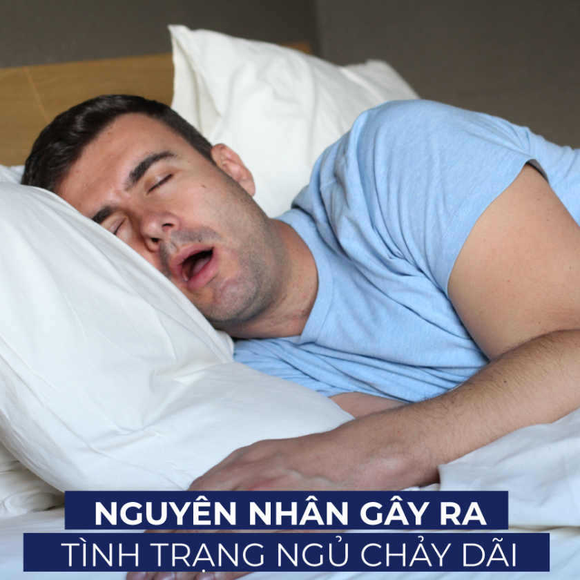 ngủ chảy dãi là bệnh gì