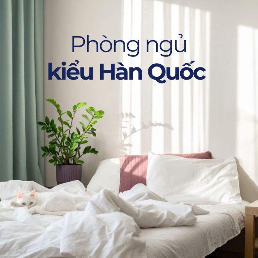 decor phòng ngủ hàn quốc