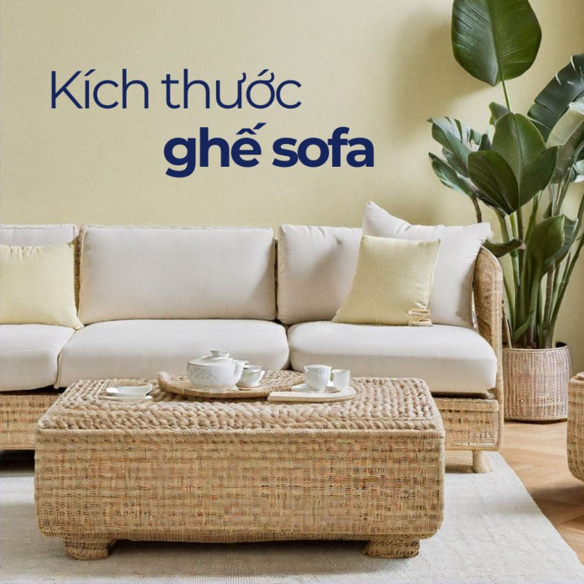 kích thước sofa