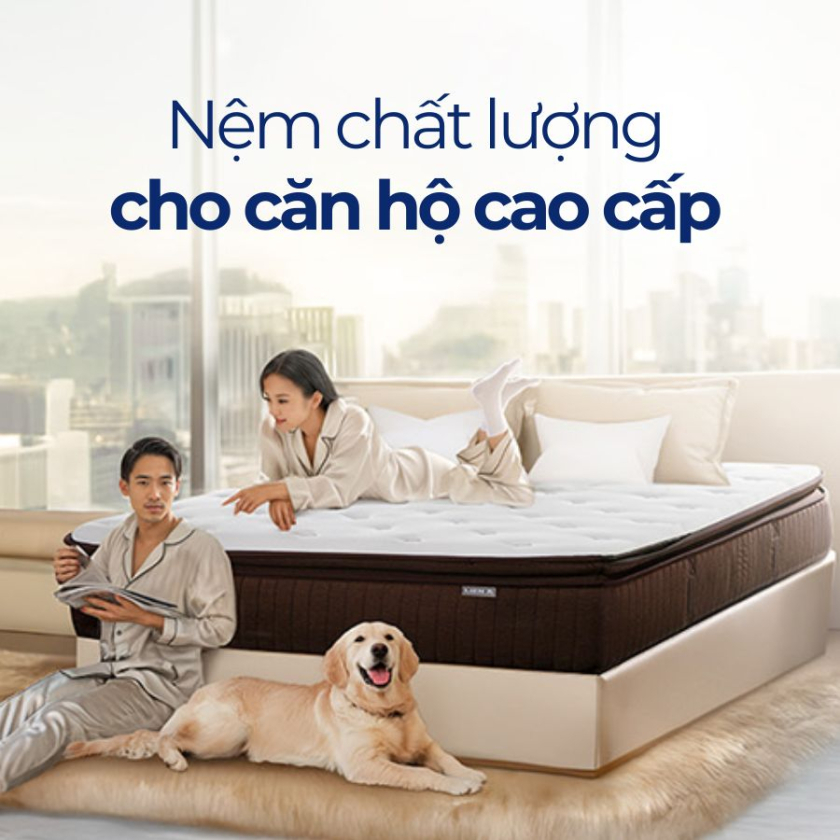nệm cho căn hộ cao cấp và biệt thự