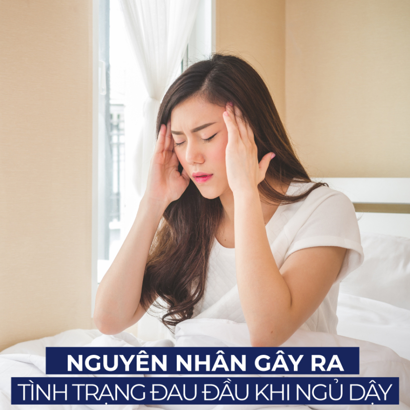 ngủ dậy đau đầu