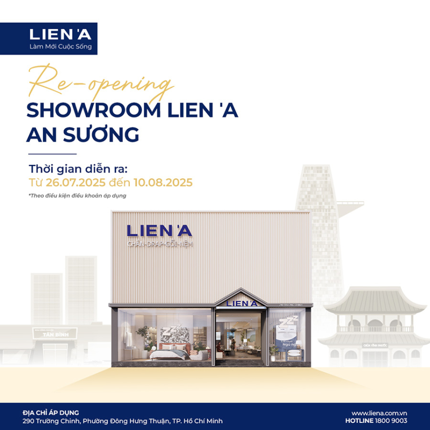 khai trương showroom an sương