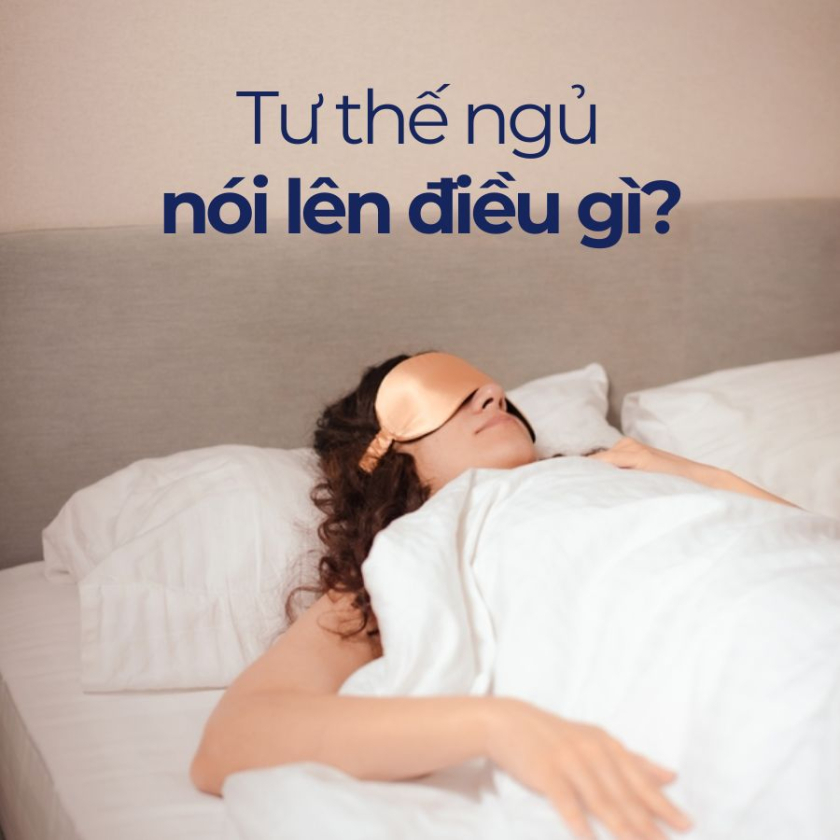 tư thế ngủ nói lên điều gì