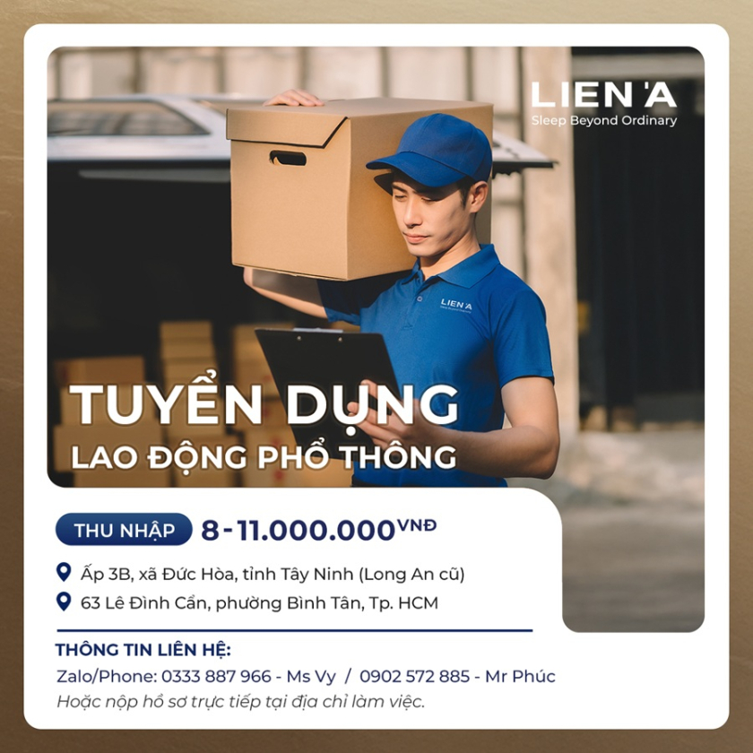 tuyển dụng lao động phổ thông
